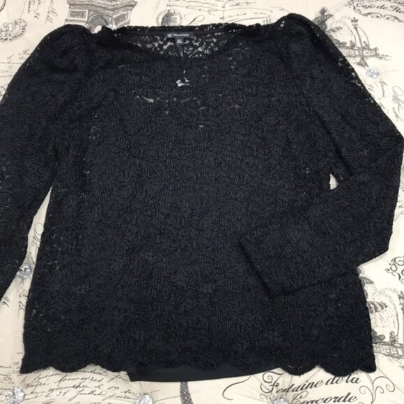 Inc International Concepts Lace Top - Picture 3 of 6